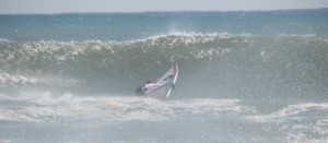 carving through the bowl