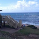 Pretty poor conditions at Hookipa in August