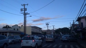 I've never seen Paia this busy in all my 22 years of being alive.