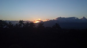 Even without waves, Maui is beautiful.