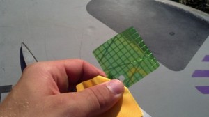 Using a piece of film with yarns (scrim, or X-ply) means the shim will last longer..