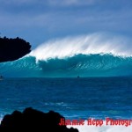 A perfect wave breaks on the south shore of Maui at La Perouse