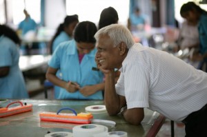 Mr. Samarasiri is the manager and the magic behind the Ezzy Factory.