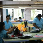 The energy in the factory is really light with lots of smiles.