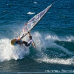 Taking the hand off in an off-the-lip.