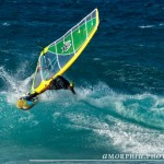 Doing a hand plant on a 1-hand taka.
