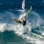 Hitting the Hookipa lip!