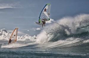 Kevin throws an air. He has been on fire lately!