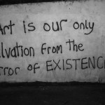 Art is our only salvation from the horror of existence. And windsurfing is the highest art.