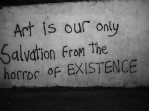 Art is our only salvation from the horror of existence. And windsurfing is the highest art.