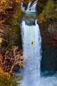 going over the falls