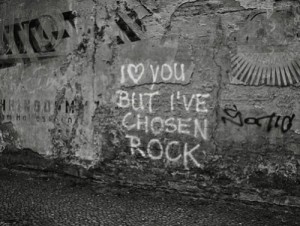 i heart you but ive chosen rock