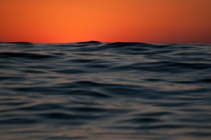 Red sky at night, sailor's delight. Red sky in the morning, sailor take warning. But always, sailor, live by the sea.
