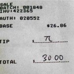 I love clever math jokes. Pi hahahah. It would only be improved if the order was for pie.