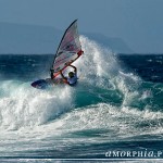 Riding a wave at Lanes.