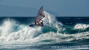 Riding a wave at Lanes.