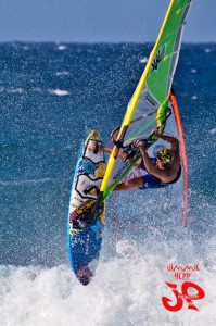 Getting tweaked on an air.