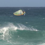 Pushloop on a massive Hookipa Sunday.
