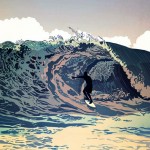 To be a shadow of the wave on the wave is to surf.
