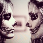 What happens when death looks into the eyes of death.