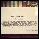 old book smell