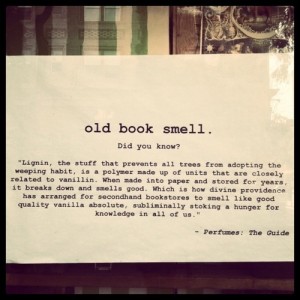 old book smell
