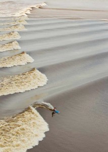 The river waves only end in infinity.