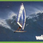 An old pic of my dad David Ezzy courtesy of French WIND. Check the fins!
