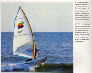 I wonder if they tested this sail much? Lots of luff curve and 2 battens? Hmmm...