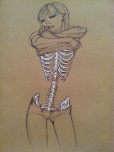 Death becomes her.