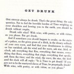 get drunk
