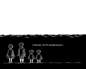Underwater or in the water? It's where we belong, right?