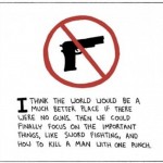 important things like sword fighting and how to kill a man with one punch