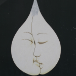 As the drip forms lips and all else slips.