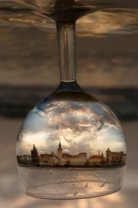 Keep it covered in glass or it'll float away.