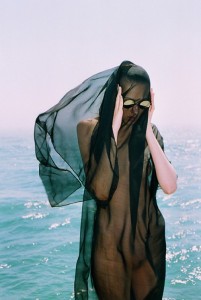 Cover up so as not to let the ocean see your weakness.