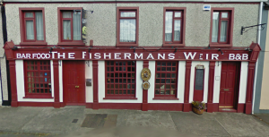 The famous Fisherman's Weir. Web definition of weir: "An enclosure of stakes set in a stream as a trap for fish"