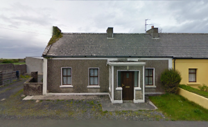 This was our humble Easkey cottage.