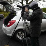 Brendan films background footage and observes the Irish culture in the process.