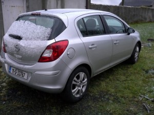 Waking up to snow was unfortunate for us as windsufers but it was the death of many a newly born lamb.