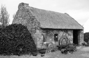 An example of an outside peat pile (not my photo). And this is small compared to many that I saw.