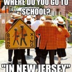 On the subject of tigers... I went to school in New Jersey...