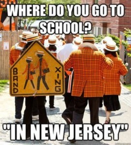 On the subject of tigers... I went to school in New Jersey...