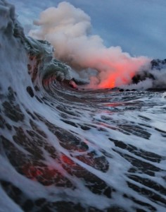Thunder rises from the sea and we set out to ride it.