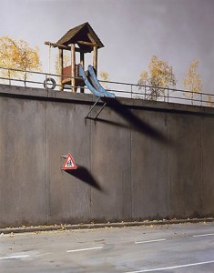CAUTION: Children at play.