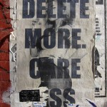 ctr+a then delete and start all over again.