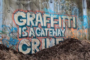 I've hear it put that street art is the attempt to give something sterile a soul.