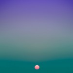 The sun sinks forever into the sea.