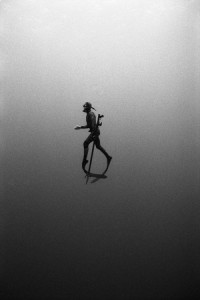 Whatchyu doin? Oh nuthin, just going for a stroll underwater.