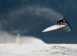 JP flies free from the constrains of gravity.